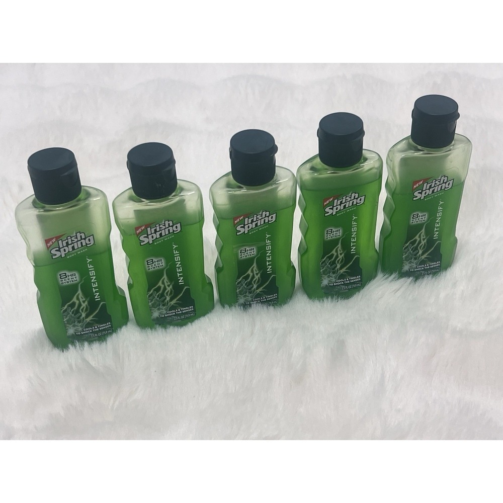 Irish Spring Body Wash 8 hr Intensify 2.5 fl oz Discontinued Travel Lot
